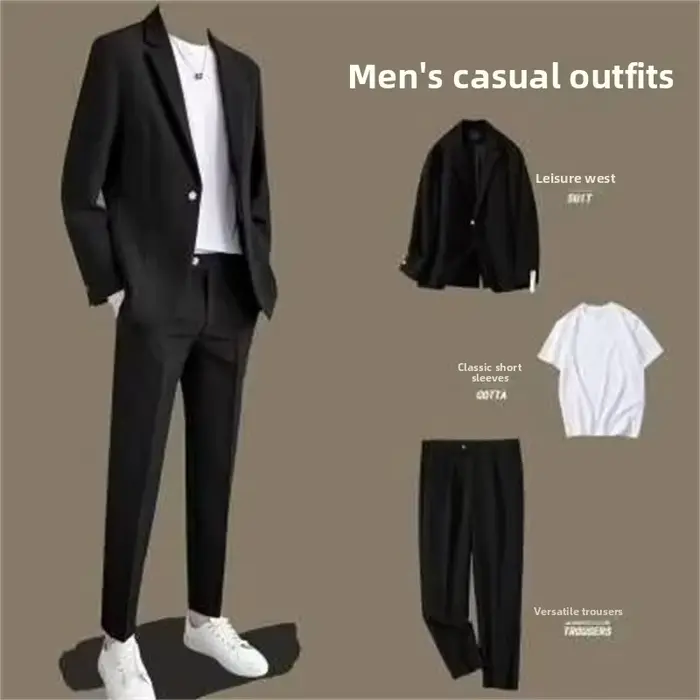 Veste de costume polyvalente et décontractée pour hommes, légère, drapée, style printemps été, look dapper, pour toutes les occasions, adapté aux saisons chaudes