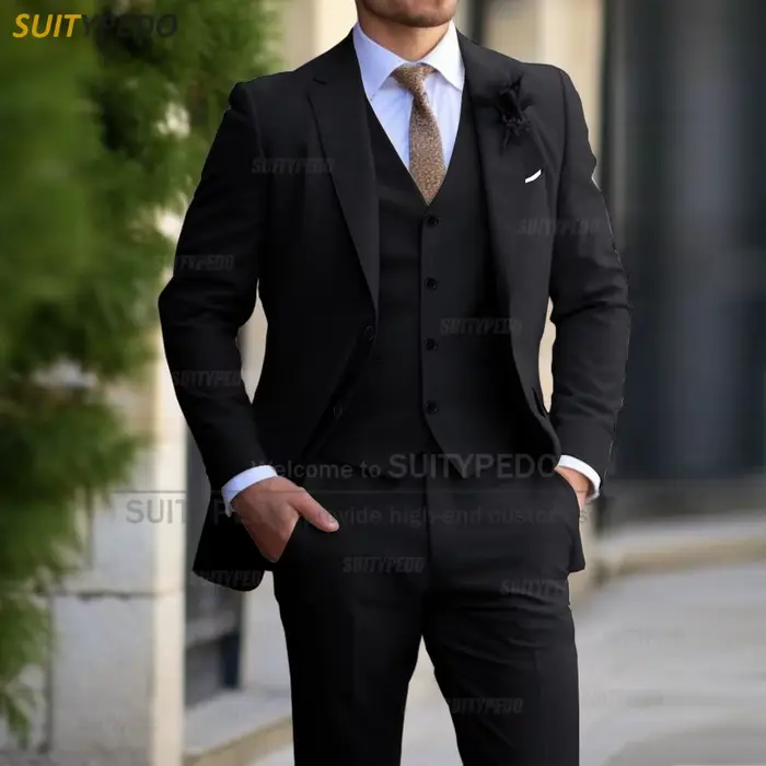 Ensemble de costumes d'affaires pour Banquet formel pour hommes